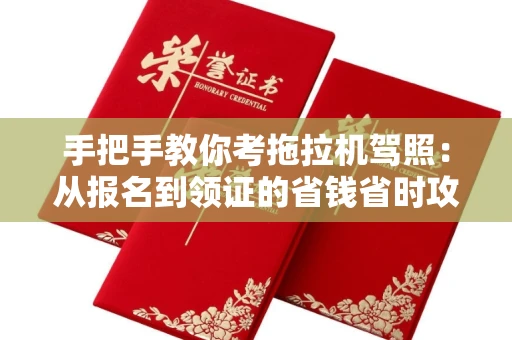 全国手把手教你考拖拉机驾照:从报名到领证的省钱省时攻略
